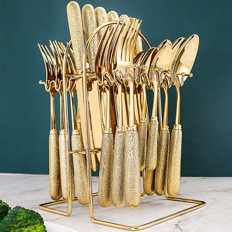 Regal Gold Flatware Set