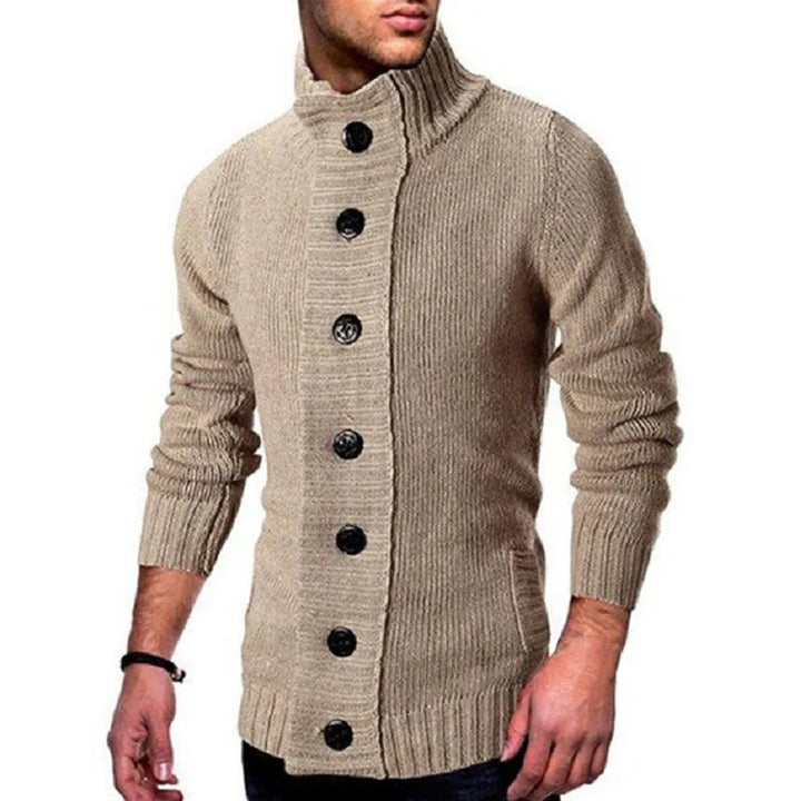 Everest Button-Up Knit Cardigan