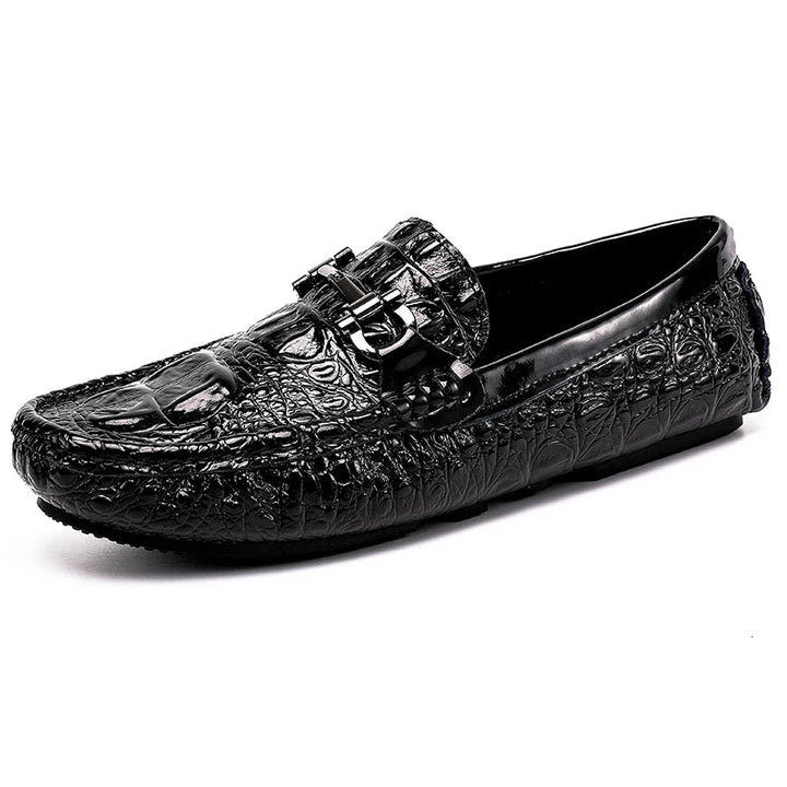 Regal Croc-Embossed Loafers