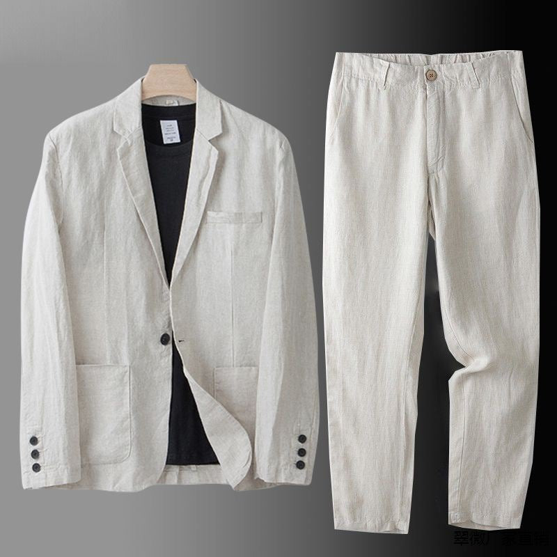 Siena Light-Tone Relaxed Suit Set