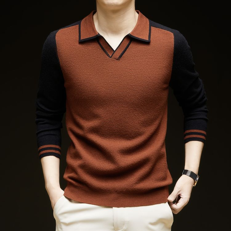 Cristiano V-neck Knit Sweater