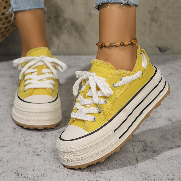 Fringed Platform Sneaker