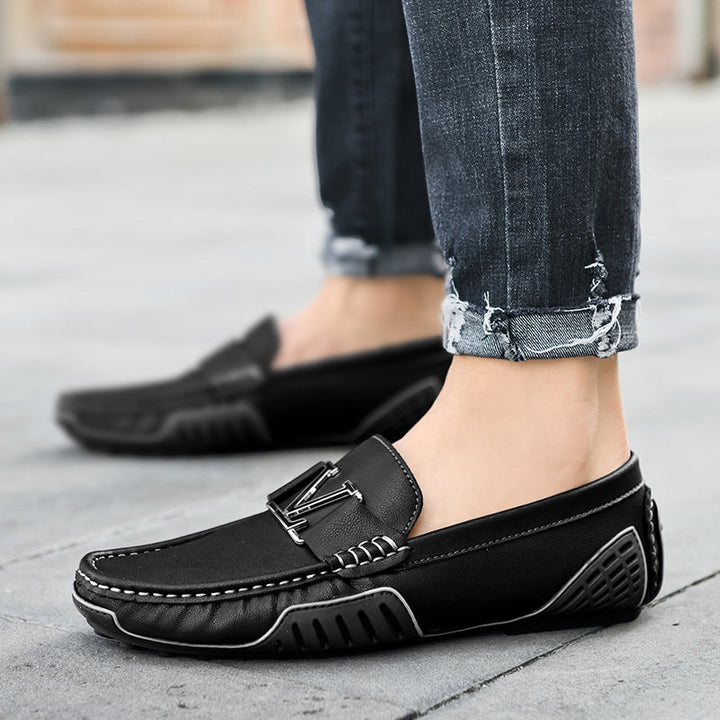 Luciano Couture Sleek Loafers