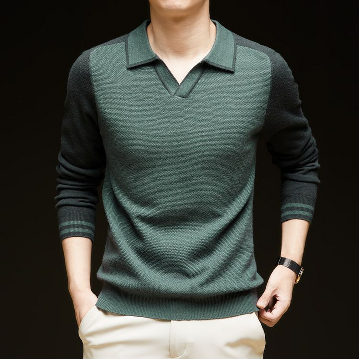 Cristiano V-neck Knit Sweater