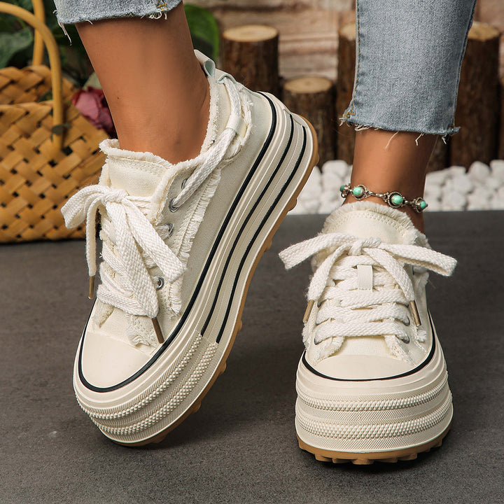 Fringed Platform Sneaker