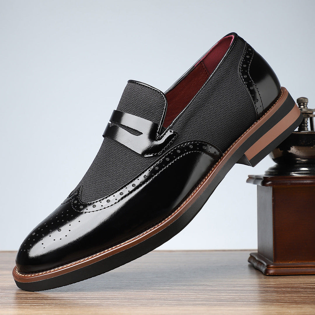 Regency Leather Brogue Loafers