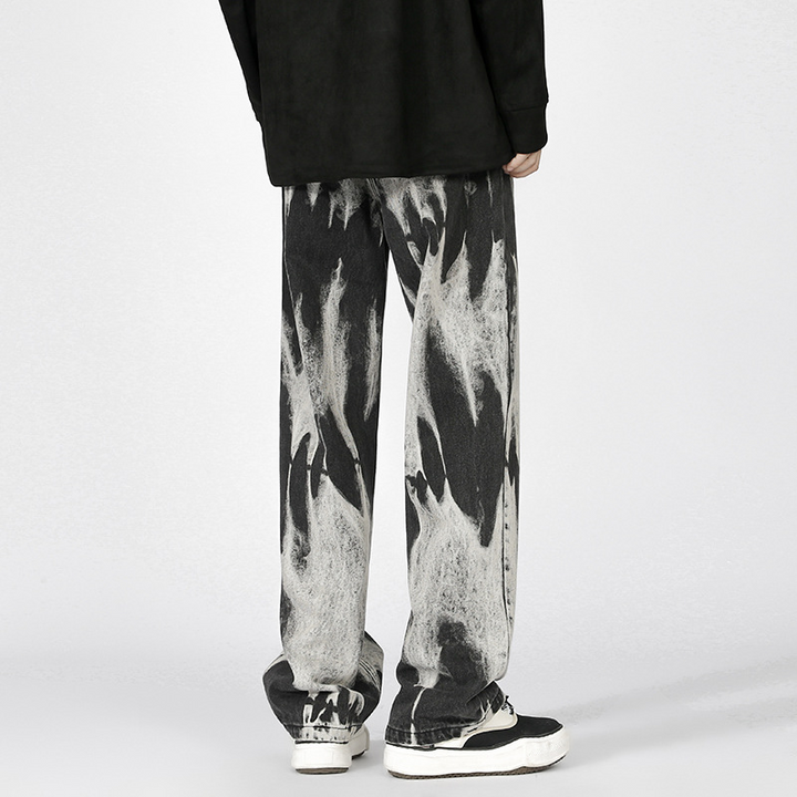 Anarchy Bleached Denim Pants