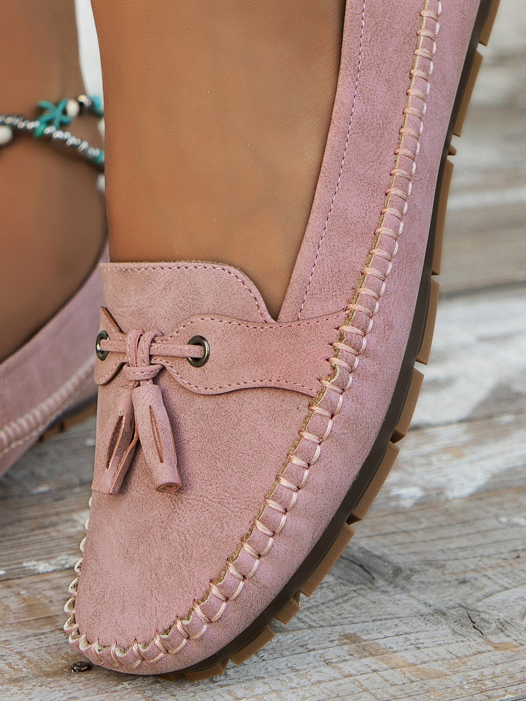 Victoria's Tassel Moc Loafers