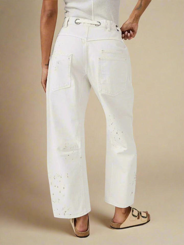 Alba Fiorella Artisan-Inspired Pants