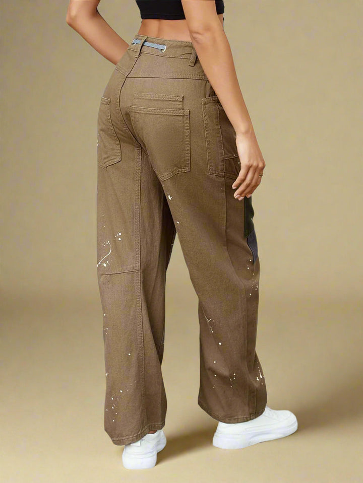 Alba Fiorella Artisan-Inspired Pants