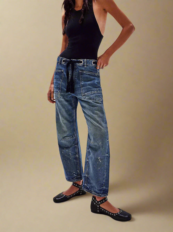 Alba Fiorella Artisan-Inspired Pants