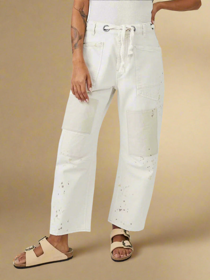 Alba Fiorella Artisan-Inspired Pants