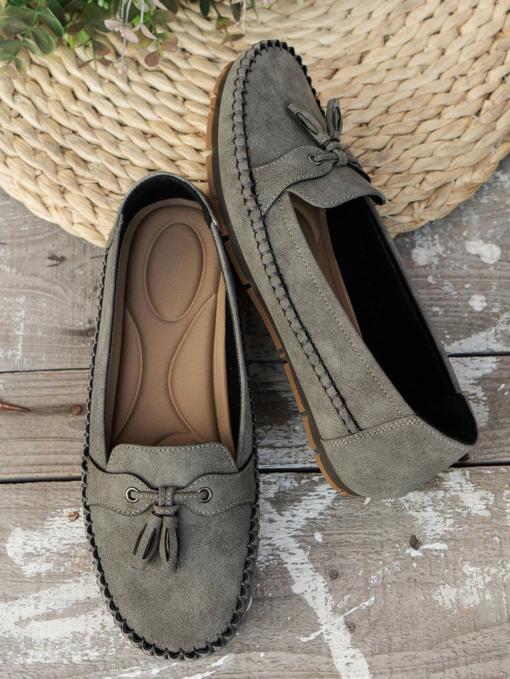 Victoria's Tassel Moc Loafers