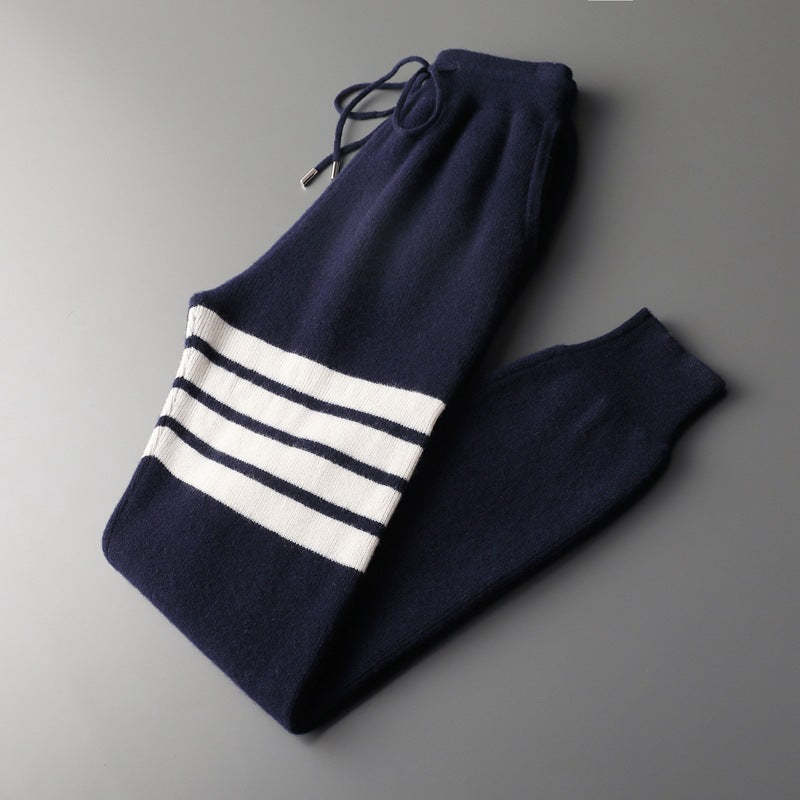 Hudson Striped Knit Joggers