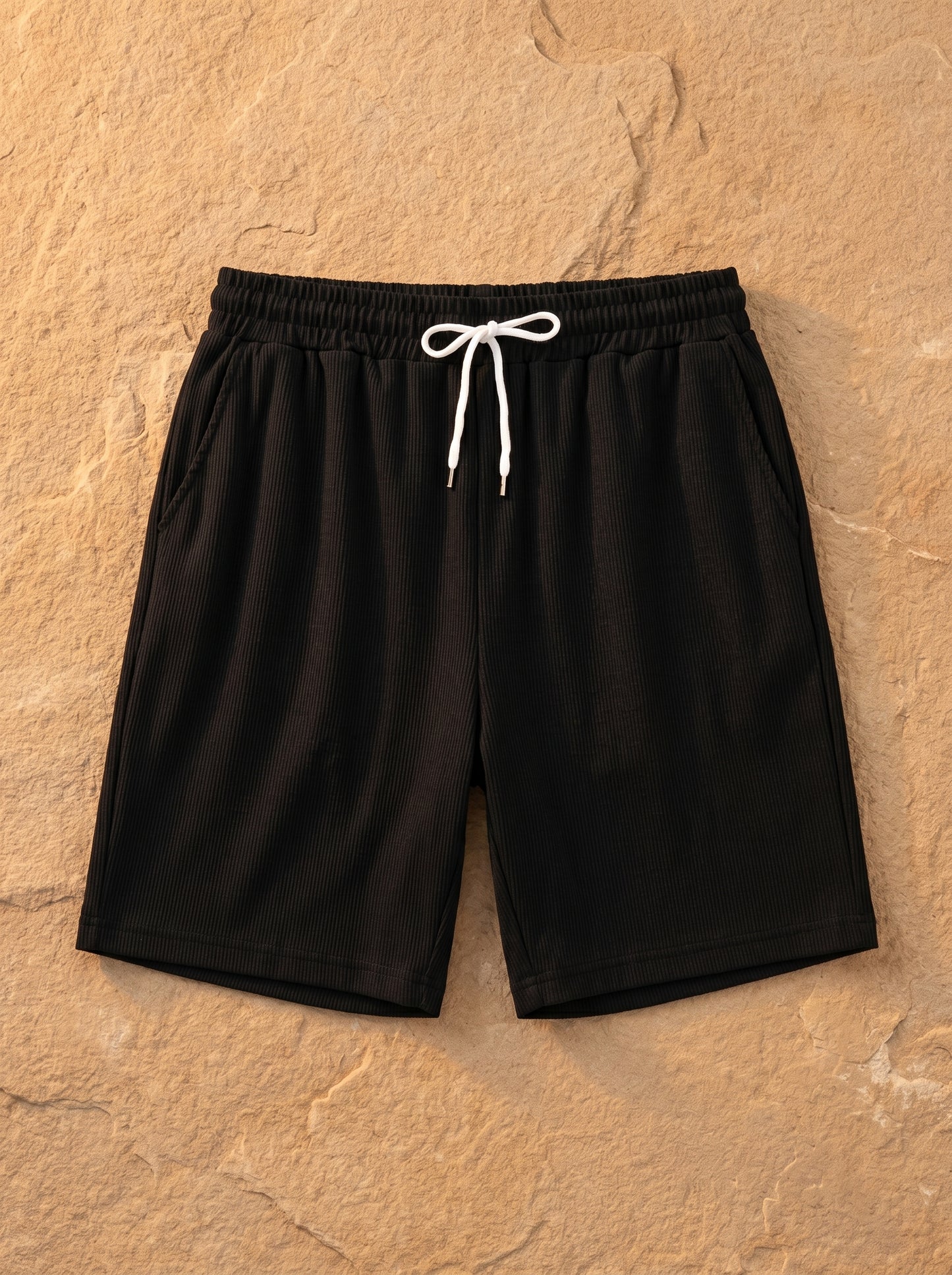Lecce Ribbed Camp Collar Set