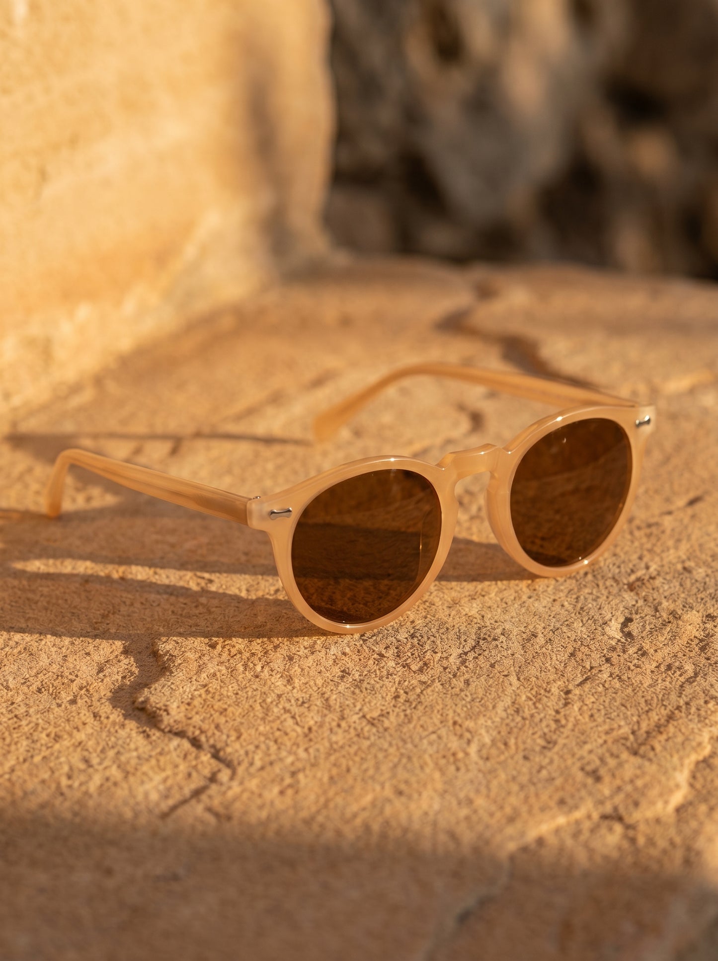 Puglia Round Men's Sunglasses