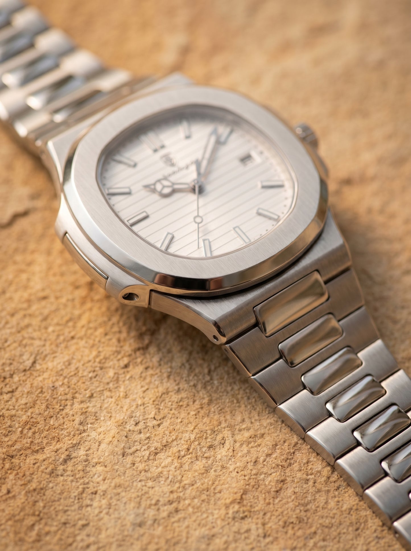 Lake Como Classic Timepiece Men's Waterproof Steel Watch