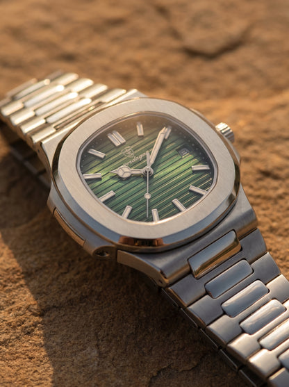 Lake Como Classic Timepiece Men's Waterproof Steel Watch