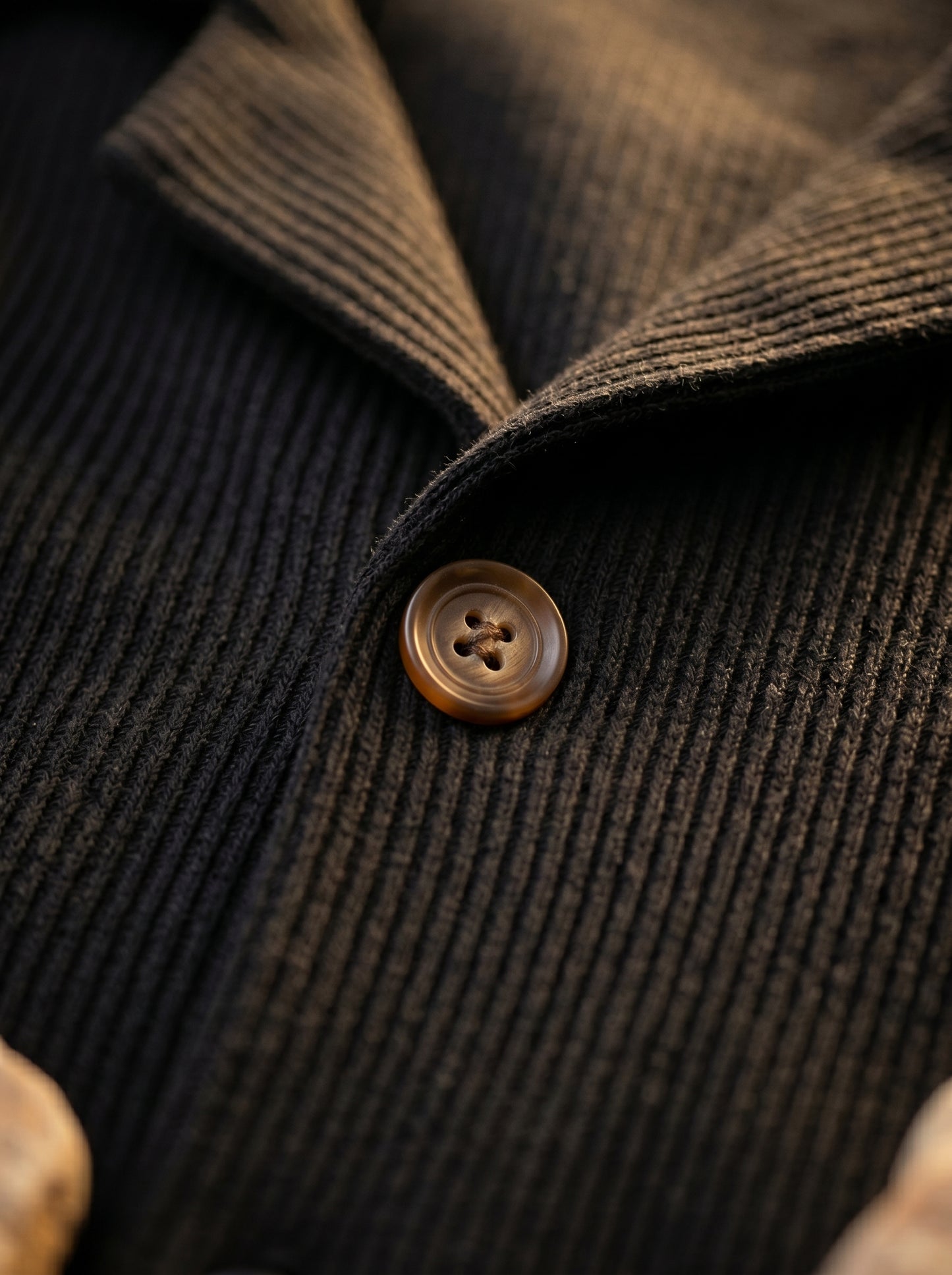 Lecce Ribbed Camp Collar Set