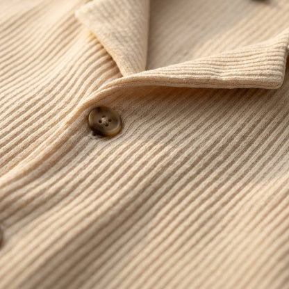 Lecce Ribbed Camp Collar Set