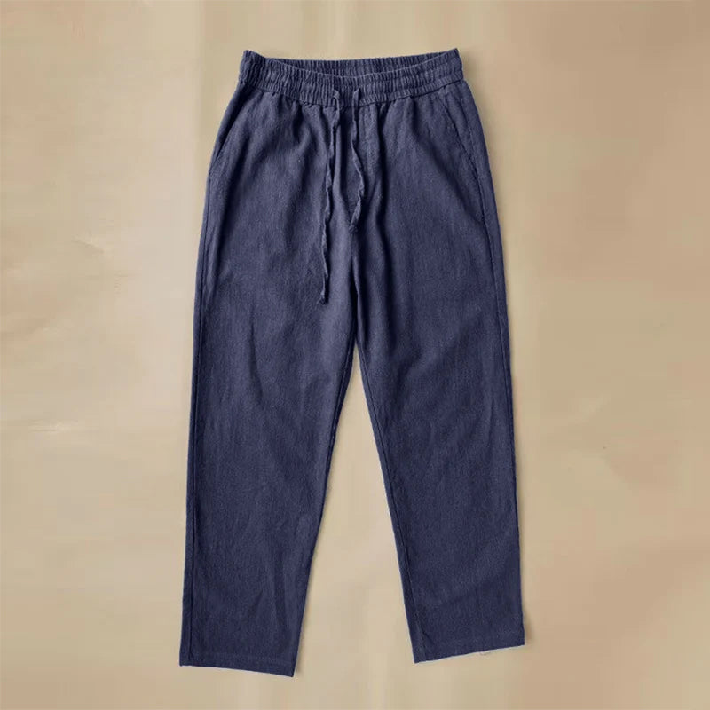 Luca Relaxed Linen Trousers