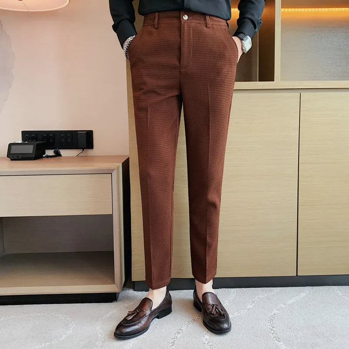 Tuscany Forge Textured Tailored Trousers