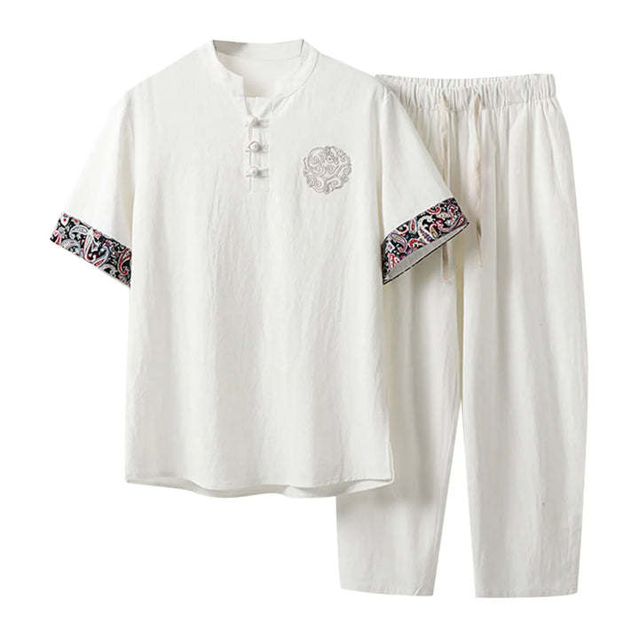 Mei Zen Embroidered Lounge Set