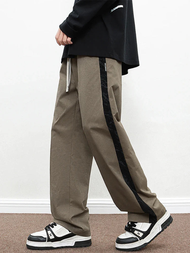 Asher Wide-Leg Track Pants