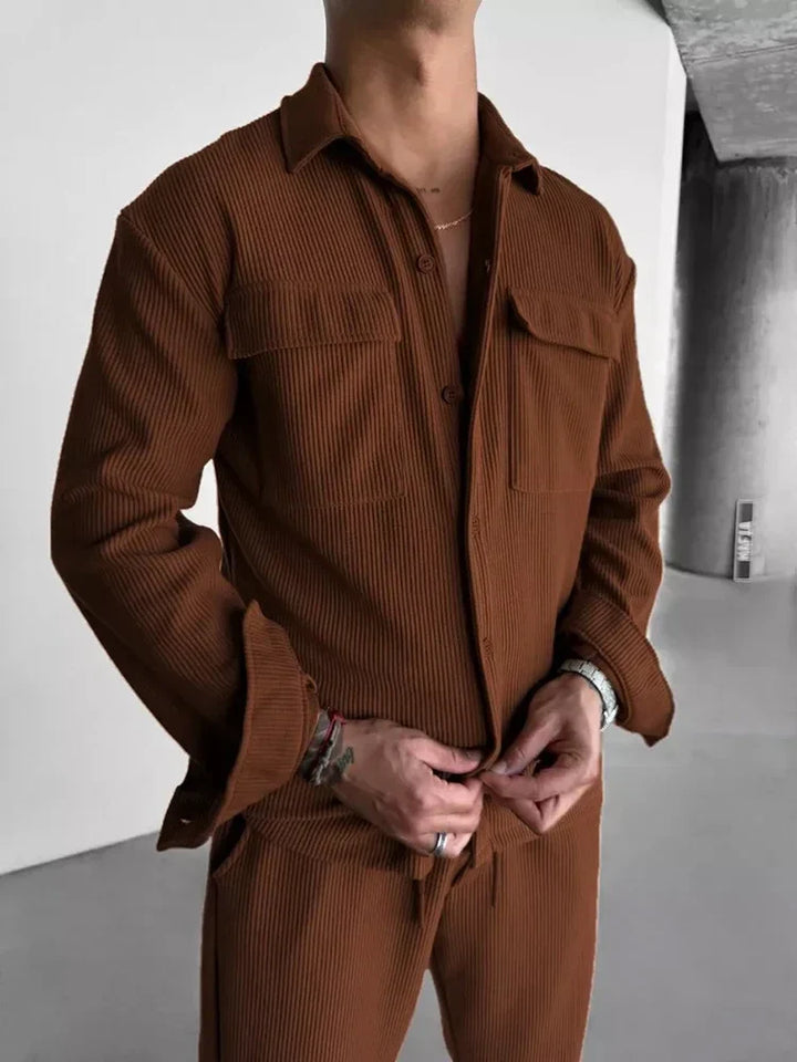 Vincent's Ribbed Lounge Set