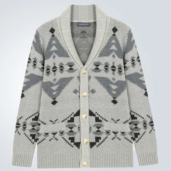 Luca Ferarro Southwestern Knit Cardigan