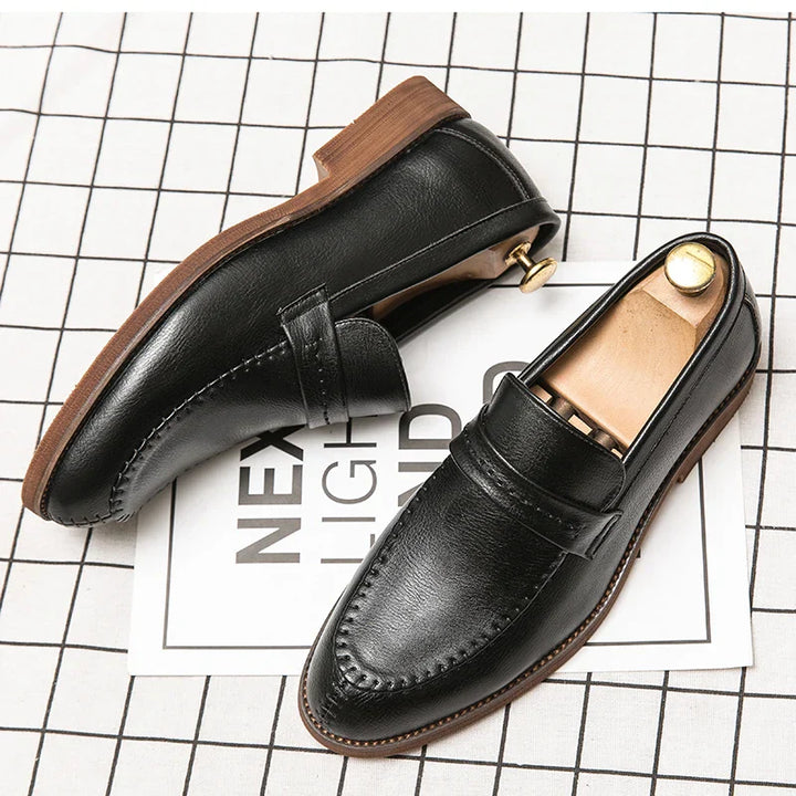 Massimo Classic Penny Loafers