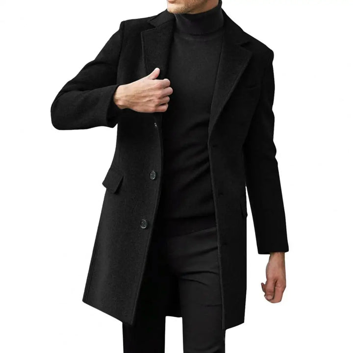 Luciano Classic Wool Overcoat