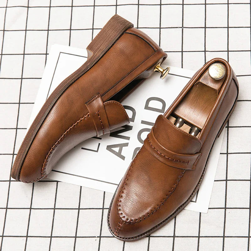 Massimo Classic Penny Loafers