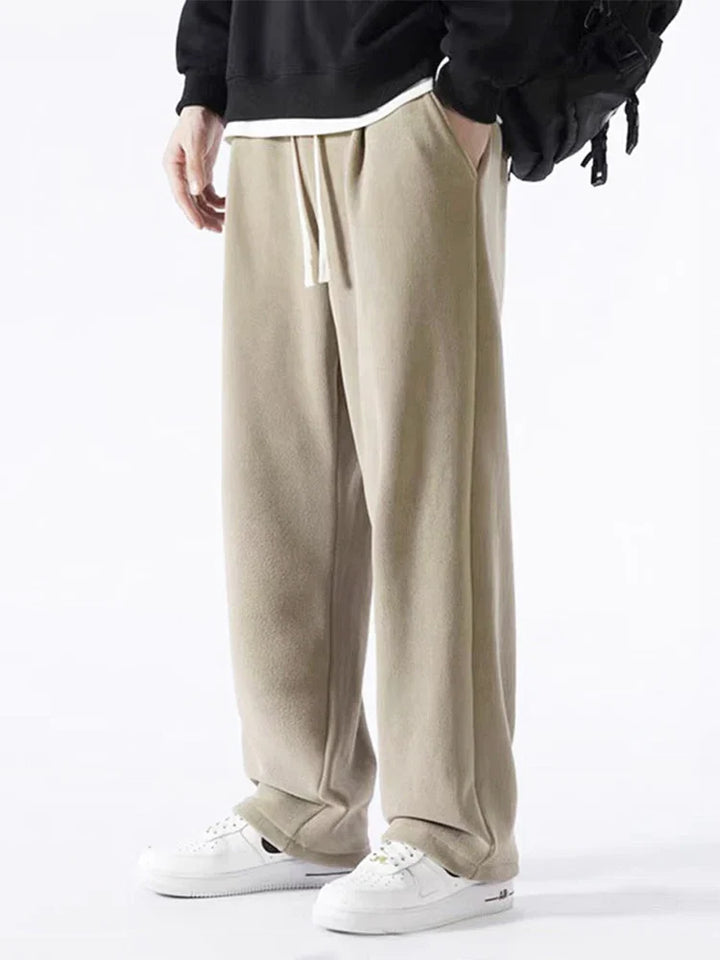 Milan Relaxed Wide-Leg Sweatpants