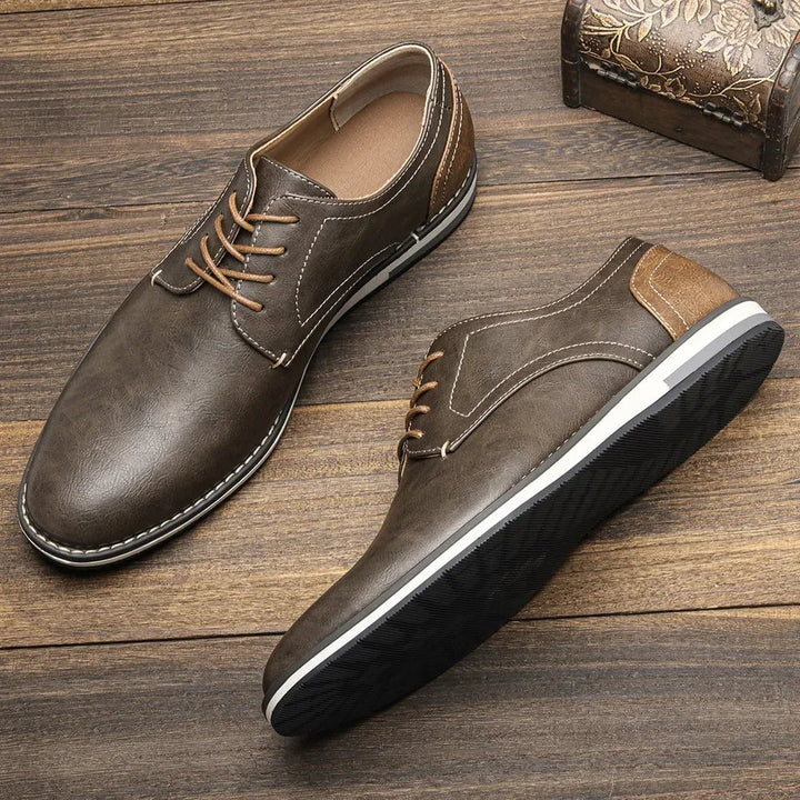 Luciano Couture Classic Derby Shoes