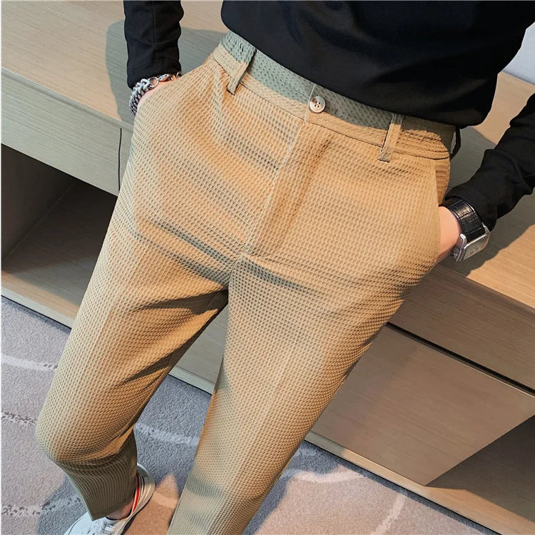 Tuscany Forge Textured Tailored Trousers