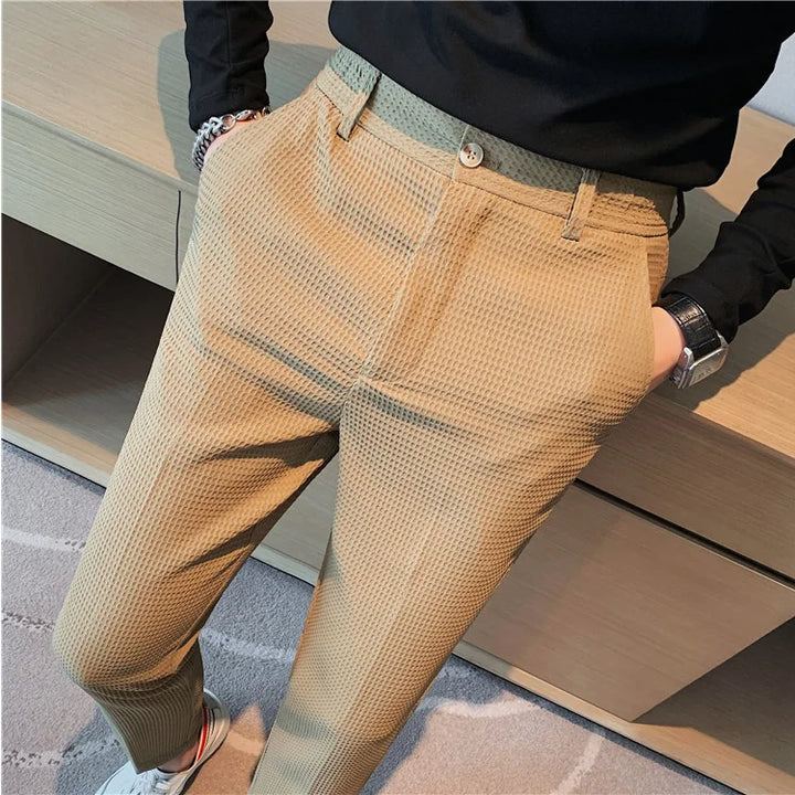 Tuscany Forge Textured Tailored Trousers