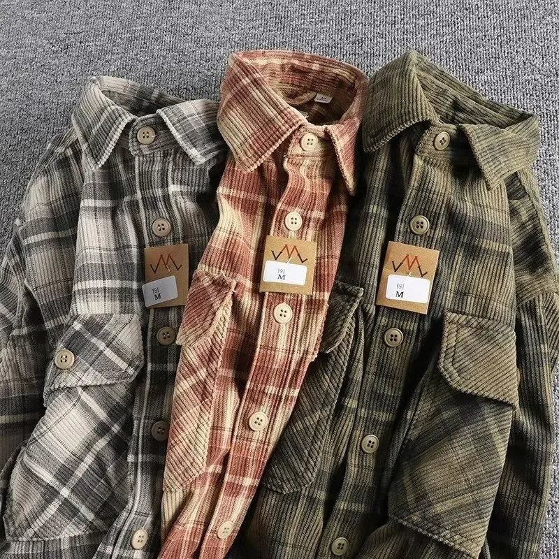 Ridgewood Corduroy Plaid Shirt