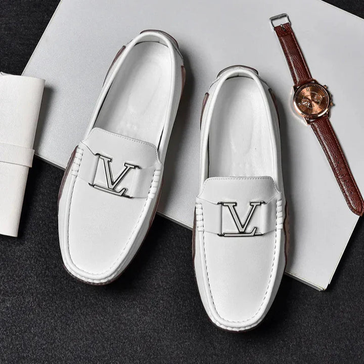 Luciano Couture Sleek Loafers