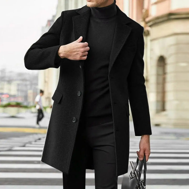 Luciano Classic Wool Overcoat