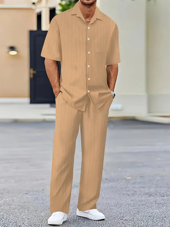 Luca Ferarro Summer Pleated Set