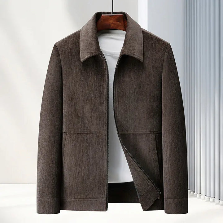 Luca Ferarro Classic Zip-Up Jacket