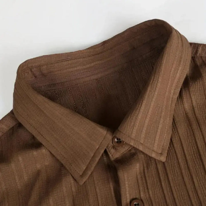 Luca Ferarro Striped Lounge Set