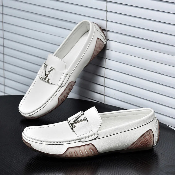 Luciano Couture Sleek Loafers