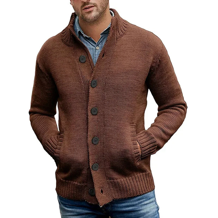 Luca Ferarro Shawl Collar Cardigan