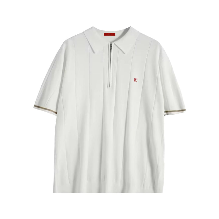 Valerio Zip-Collar Polo