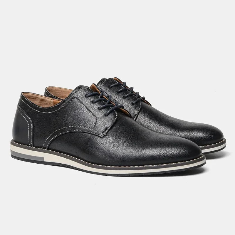 Luciano Couture Classic Derby Shoes