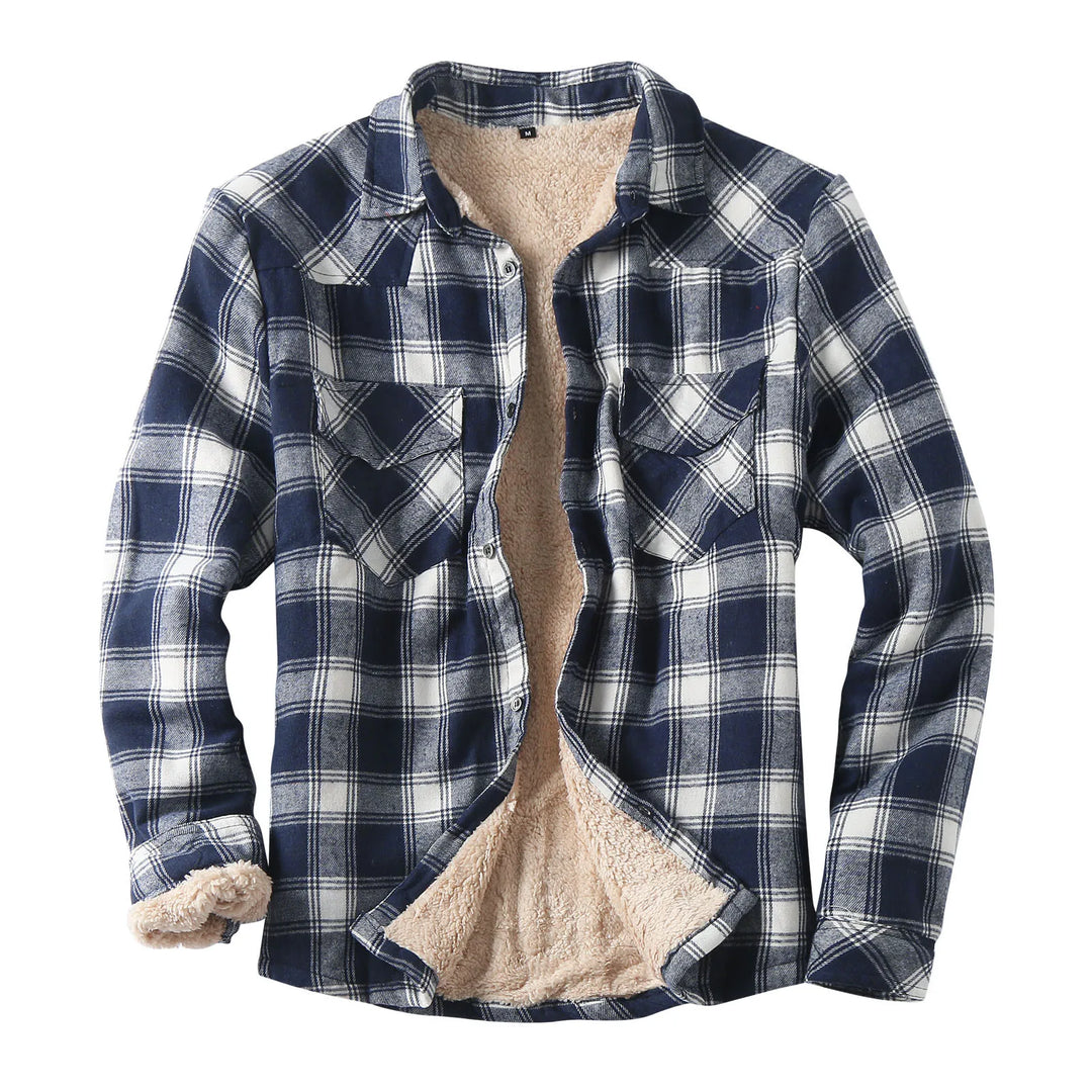 Rustic Fleece-Lined Flannel