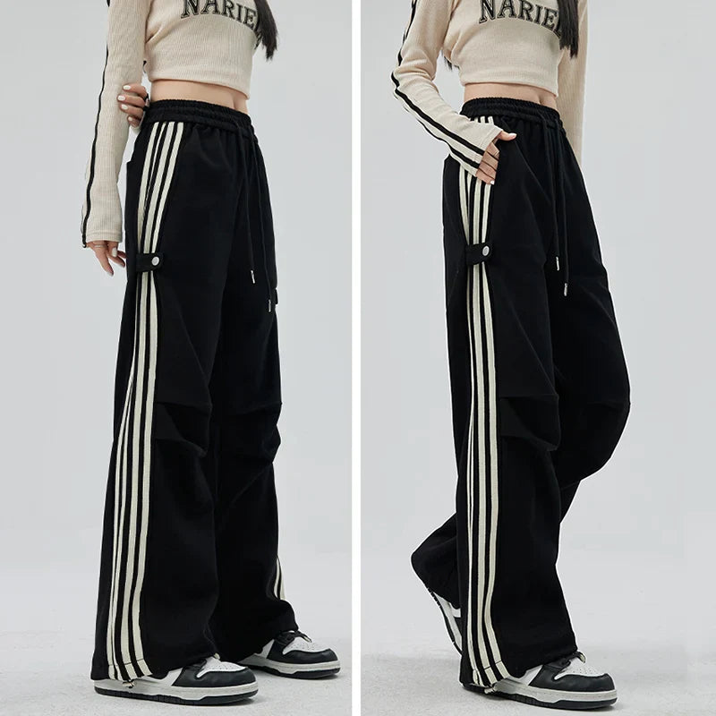 Nova Wide-Leg Track Pants