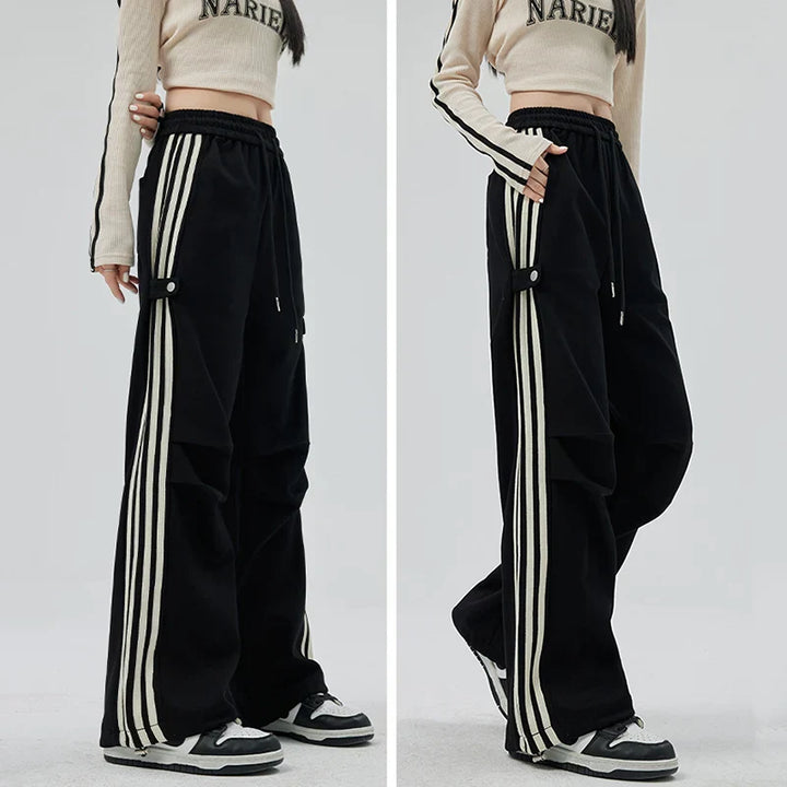 Nova Wide-Leg Track Pants